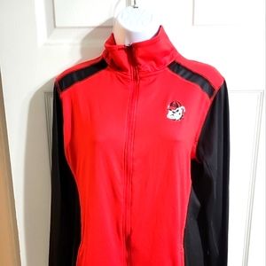 Rivalry Threads 91 GA Bulldogs light sweat shirt. Black/ Red